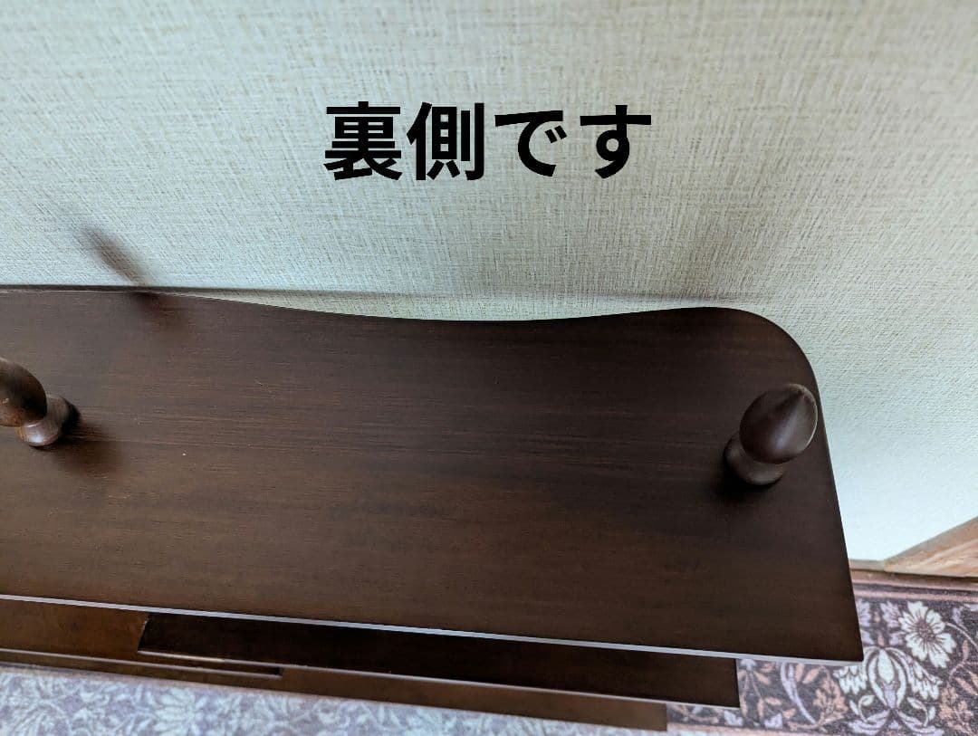 ナジコ 壁掛けシェルフ ミッドセンチュリー木製　壁掛け 古家具 飾り棚