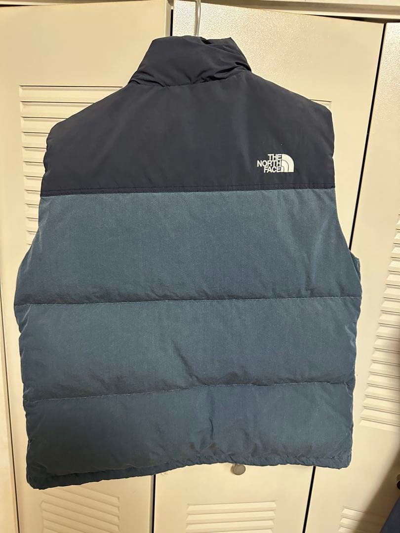 ノースフェイスパープルレーベル ダウンベスト インディゴ