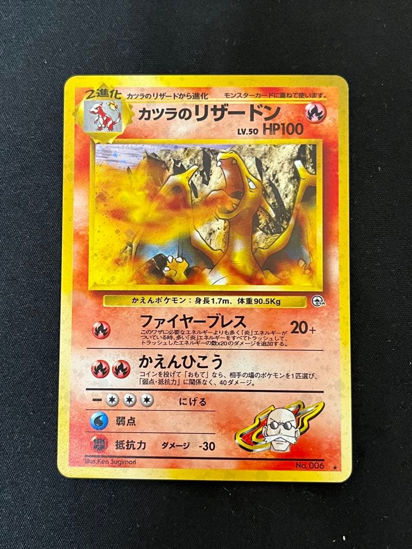 中*迎様 カツラのリザードン