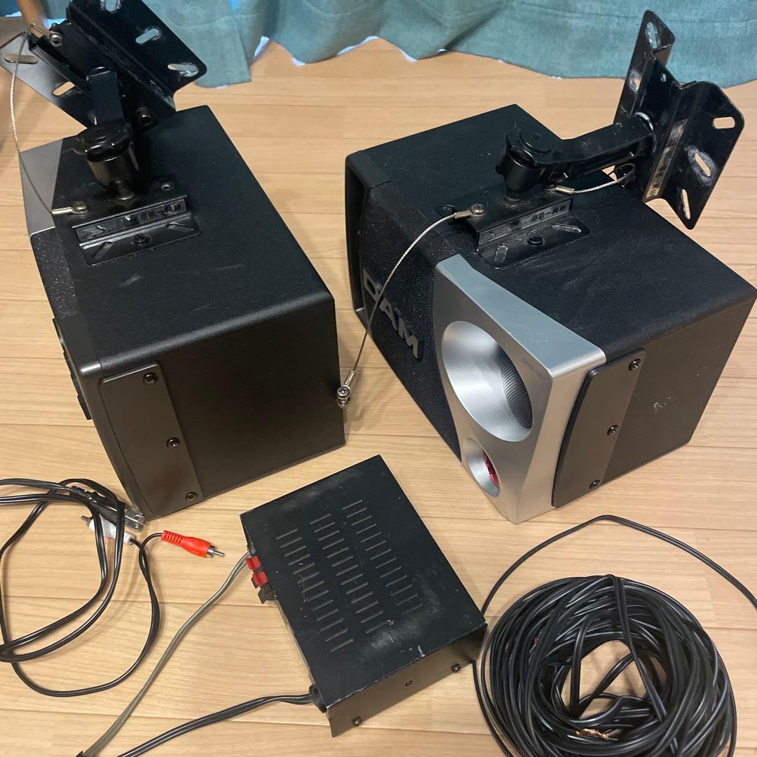 DAM DDS-50 スピーカーシステム　アンプ中古