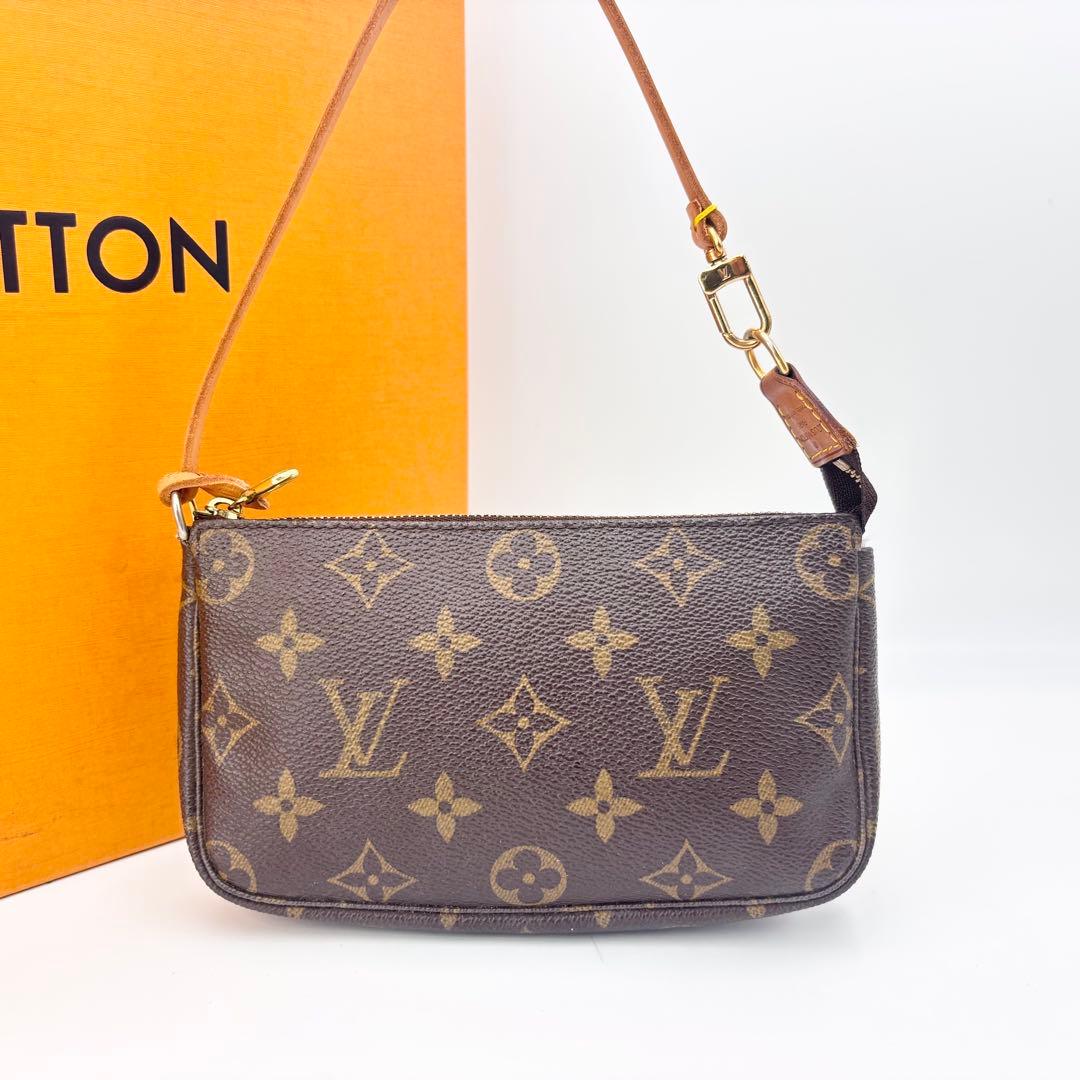 ルイヴィトン モノグラム M58009 ポシェット アクセソワール ポーチ