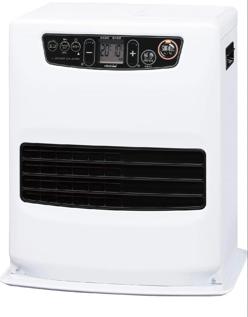 【トヨトミ】 石油ファンヒーター ホワイト 小型 コンパクト LC-32P