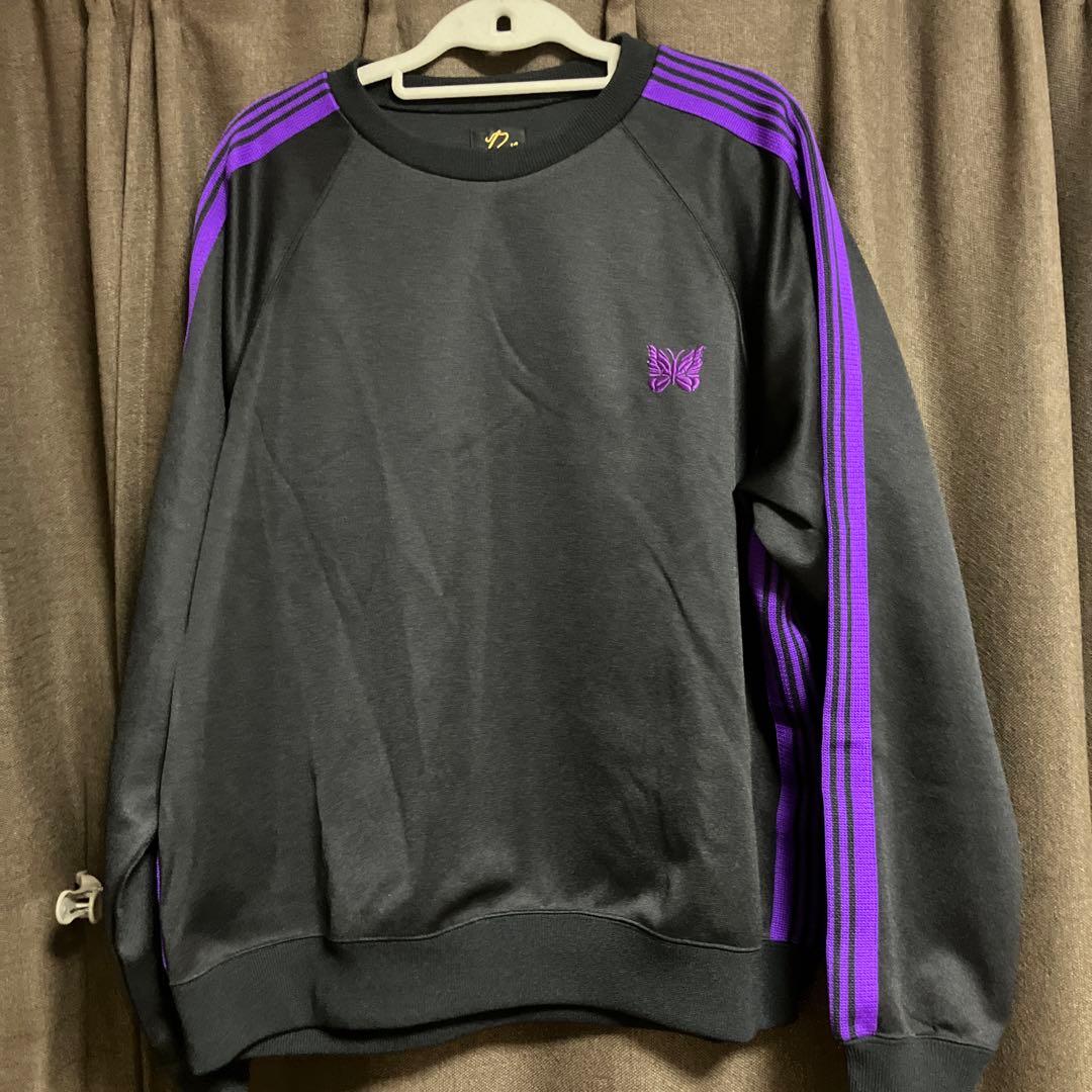 needles track crew neck shirt M ニードルス