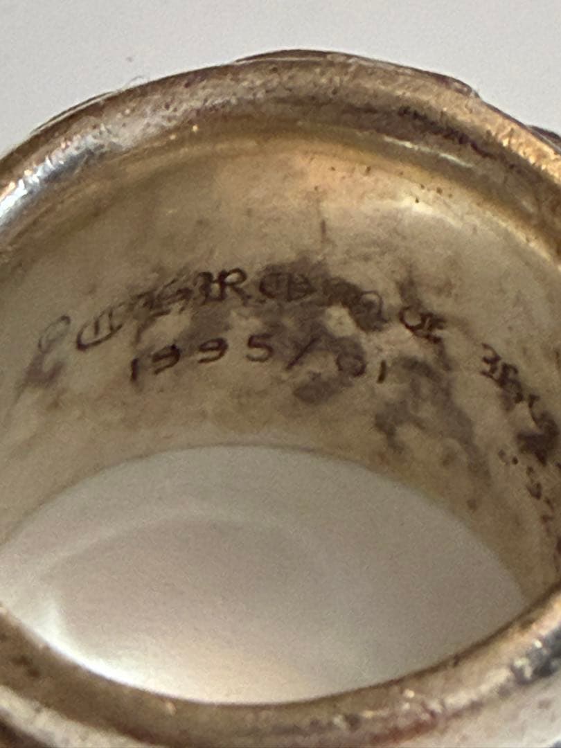 NNクロムハーツ ダガーハートリング 15号