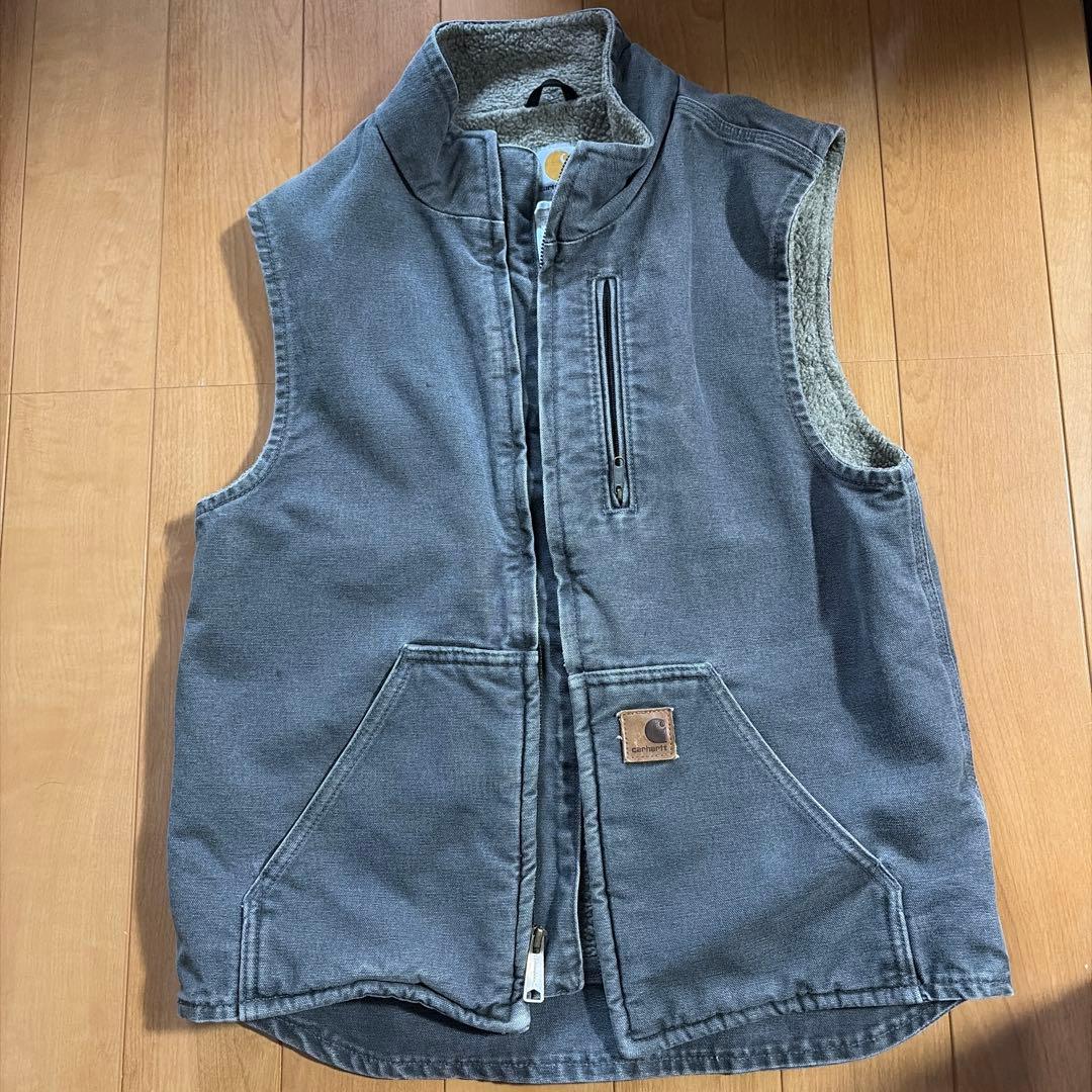 Carhartt ダックベストグレー