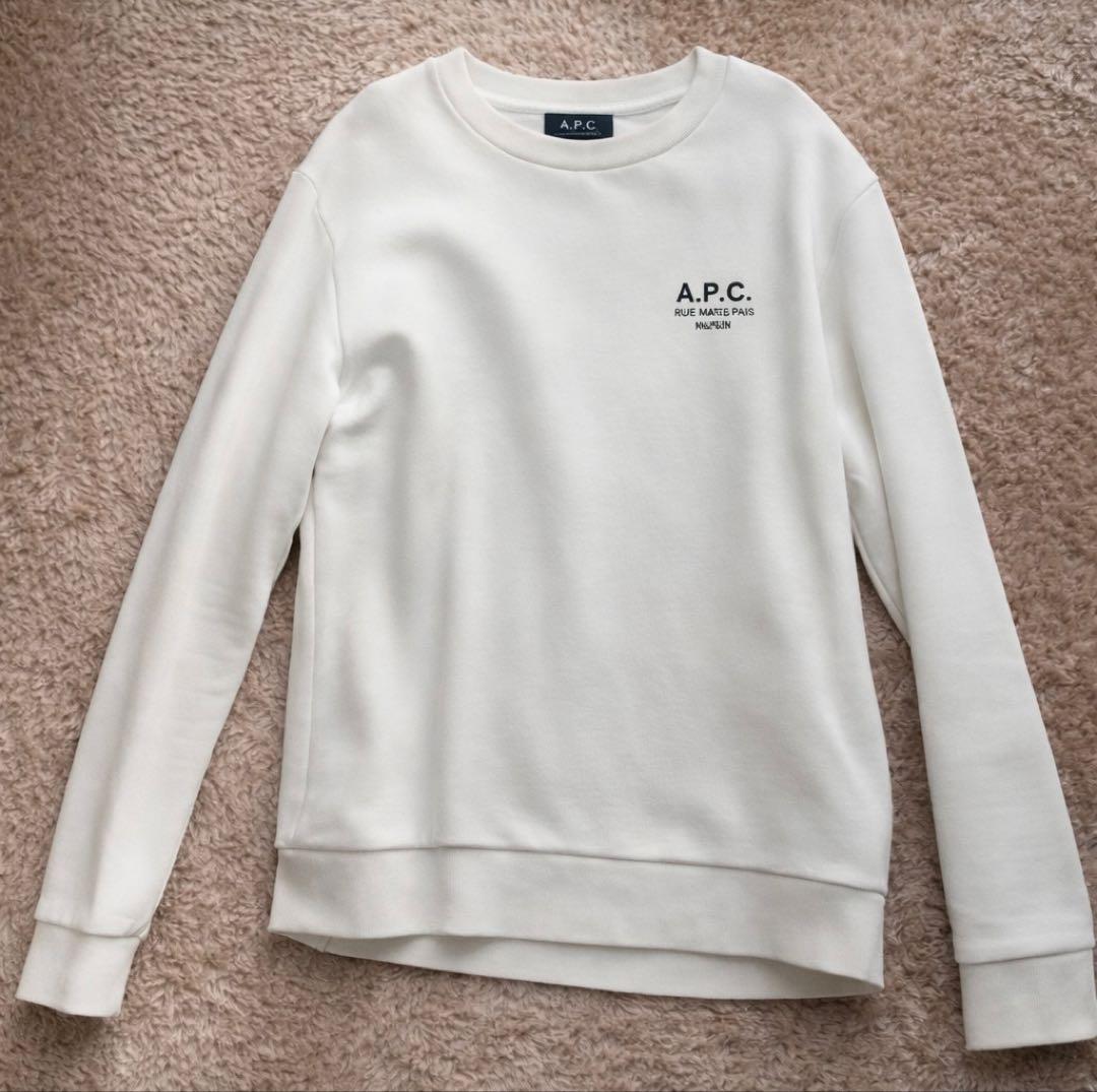 （cha）PS Paul Smith ホワイト　スウェット L