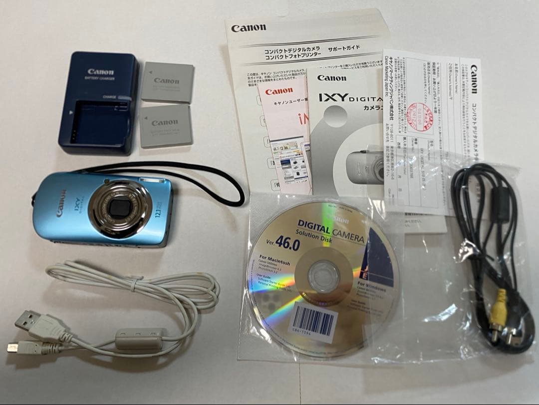 Canon IXY DIGITAL 510 IS【ブルー】
