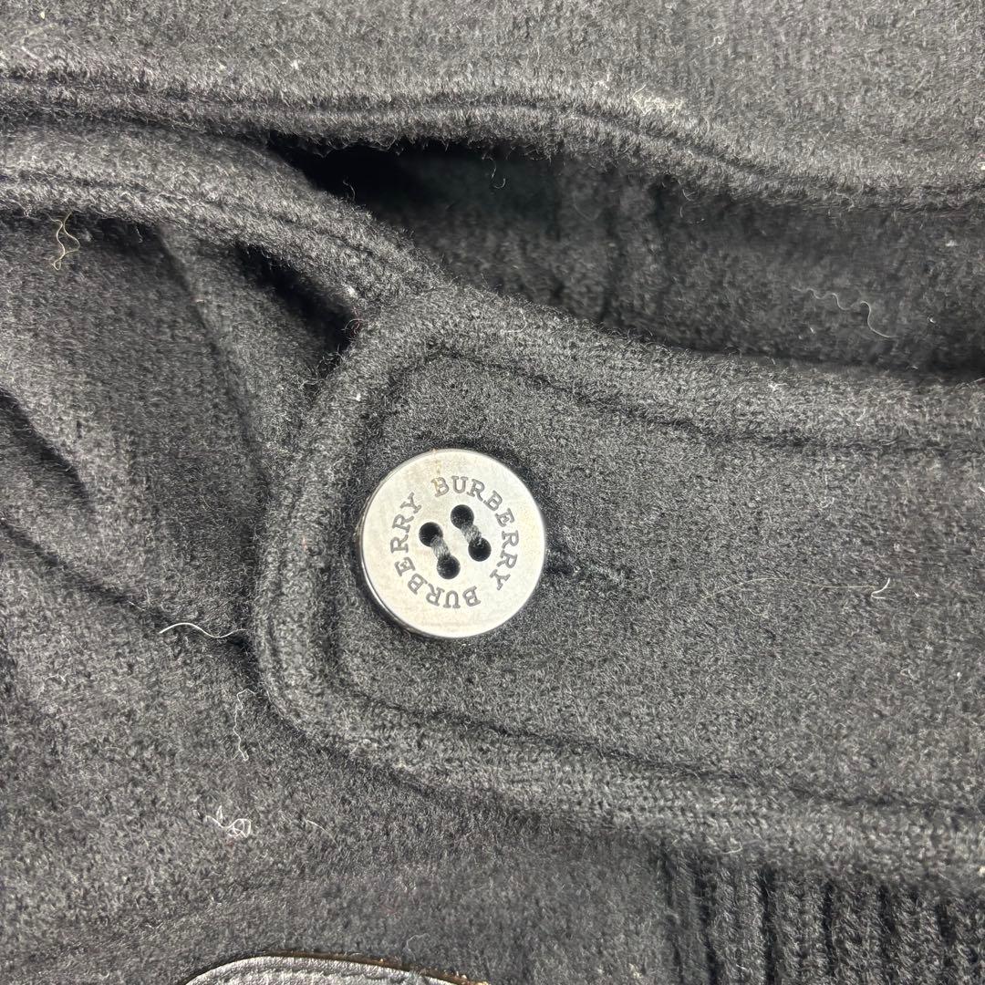 BURBERRY LONDON バーバリー ダッフルコート ウール ニットジャケ