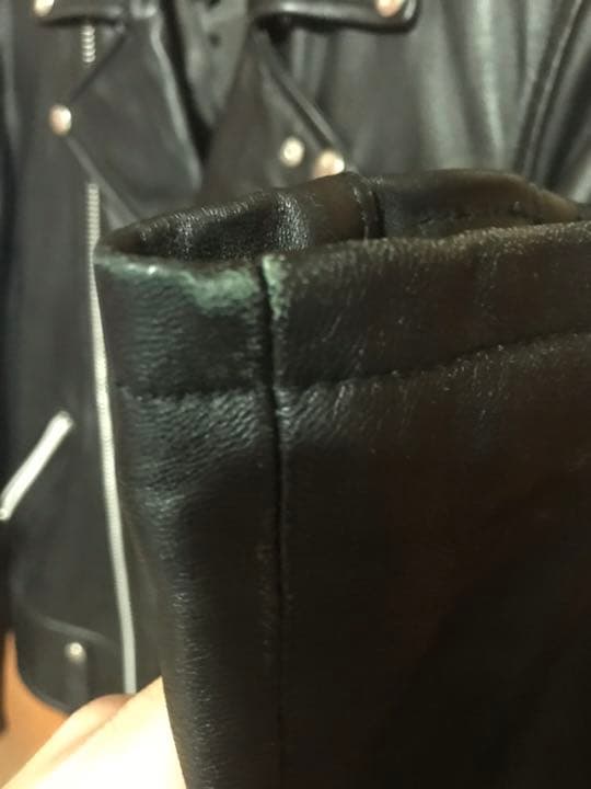 JACKROSE ダブルライダースラムレザージャケット