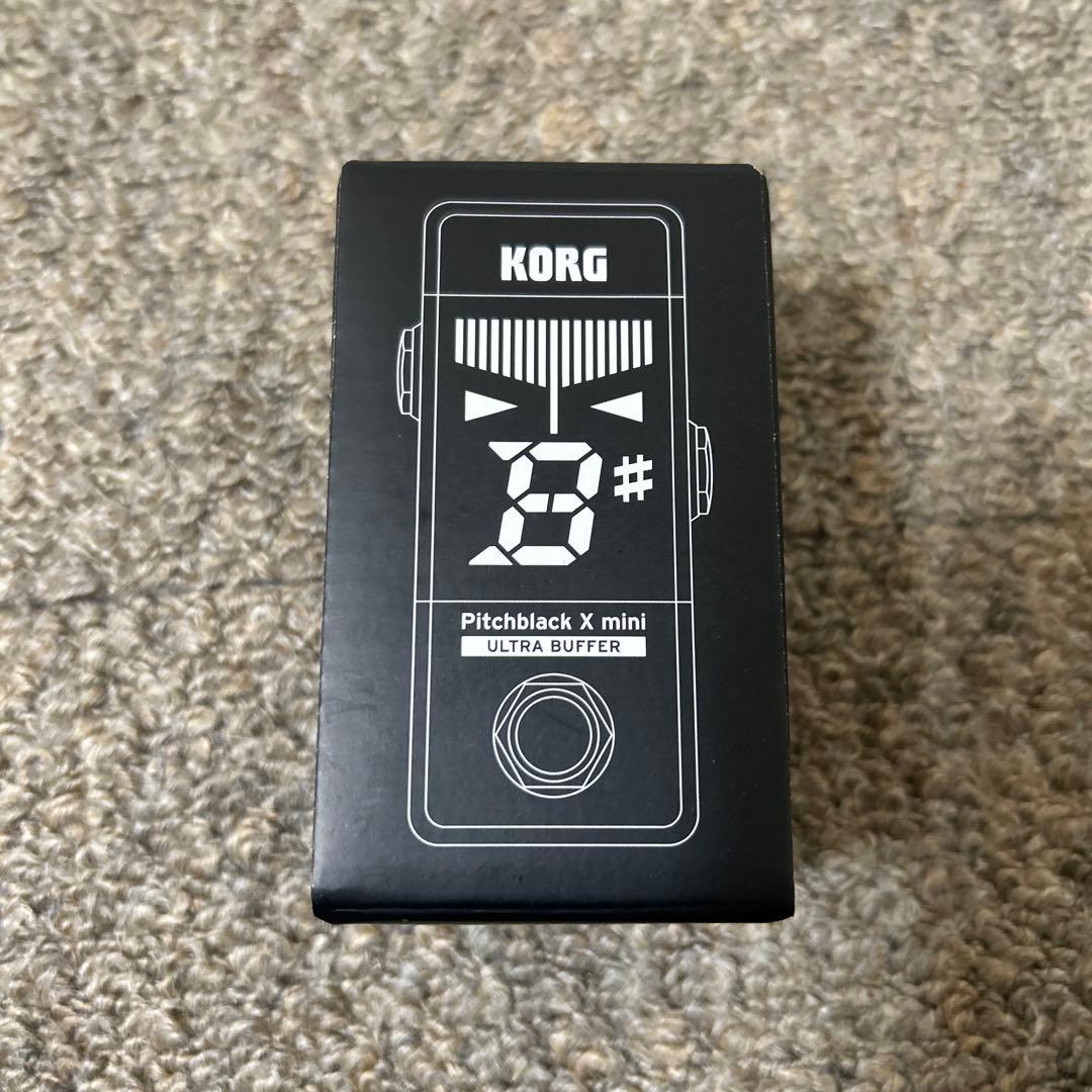 KORG Pitchblack X mini チューナー