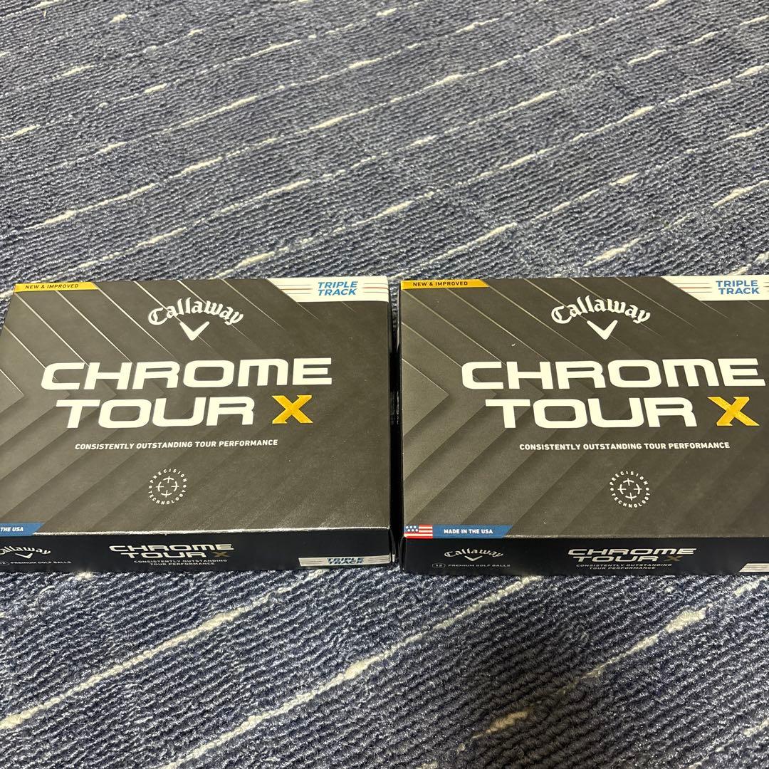 Callaway Chrome Tour X ゴルフボール 2パック