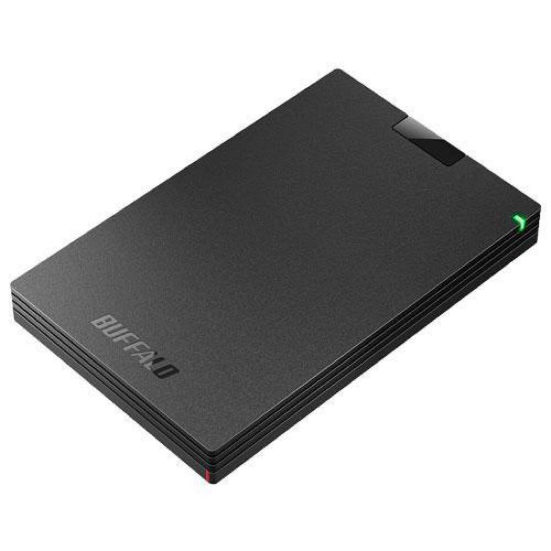 マ*ー様 バッファロー ポータブルHDD 1TB ブラック HD-PCG1.0U