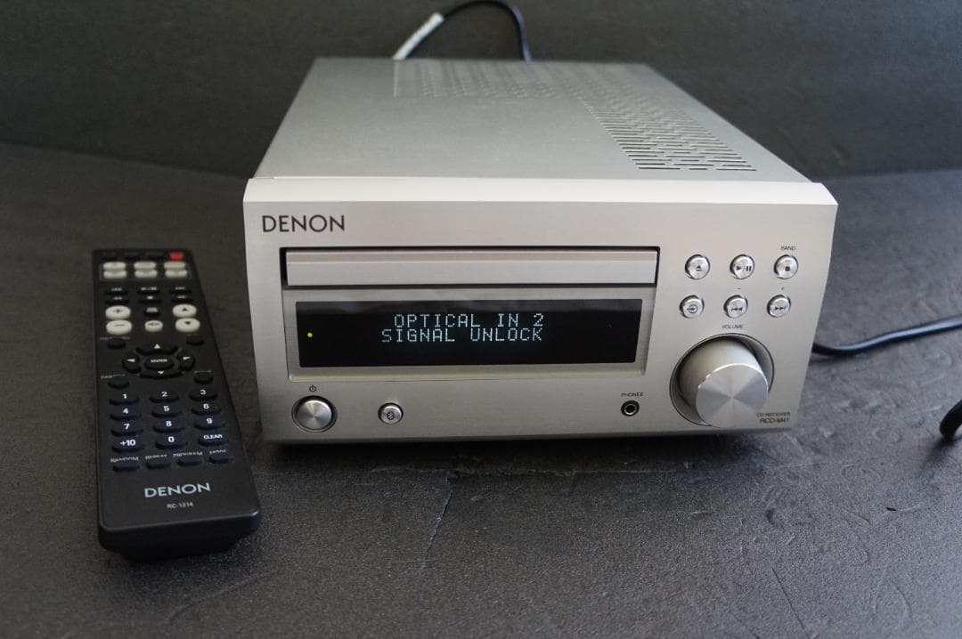 【Junk】DENON CDレシーバー　RCD-M41