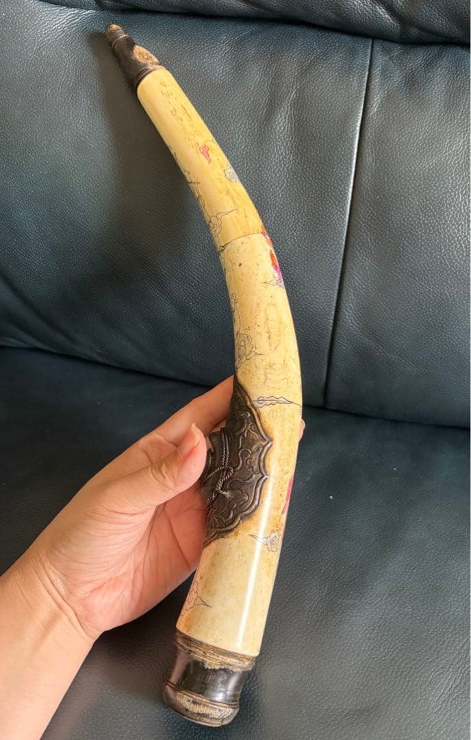 アンティーク 阿片 煙管 アヘンパイプ 煙管筒 中国骨董 中国古玩 古美術