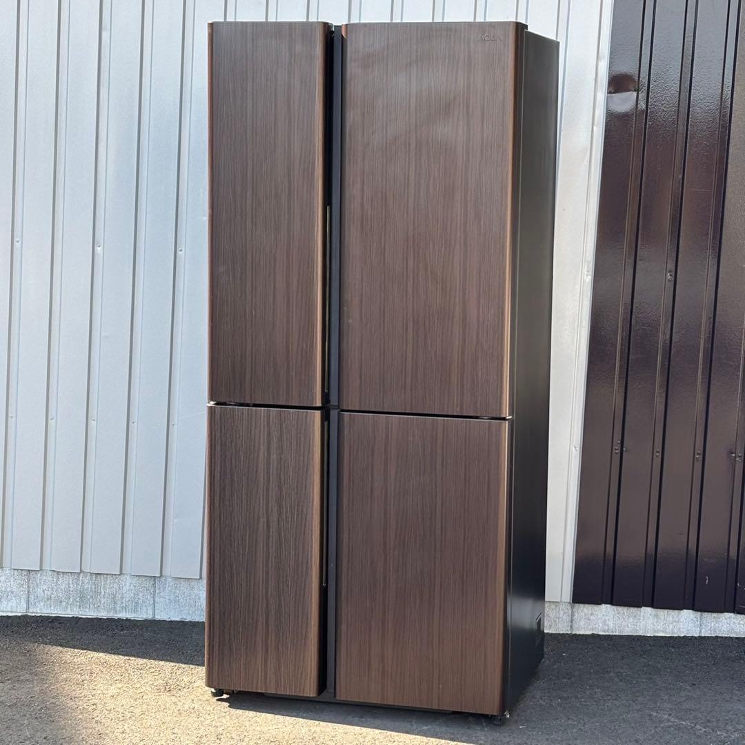 ∞送料込！設置対応◎2021AQUA 512L 冷蔵庫 AQR-TZ51K（T）