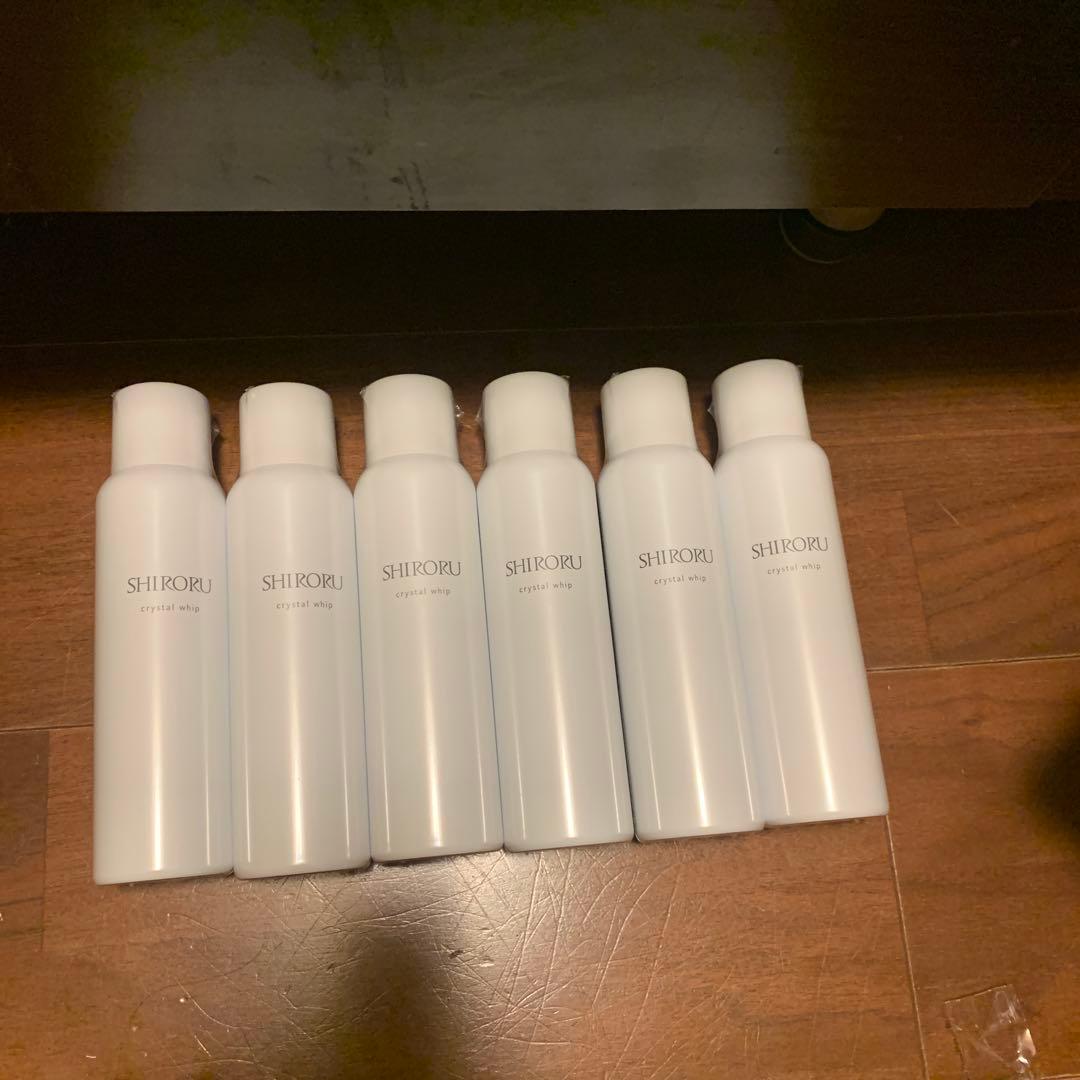 SHIRORU洗顔料ホイップ泡6本