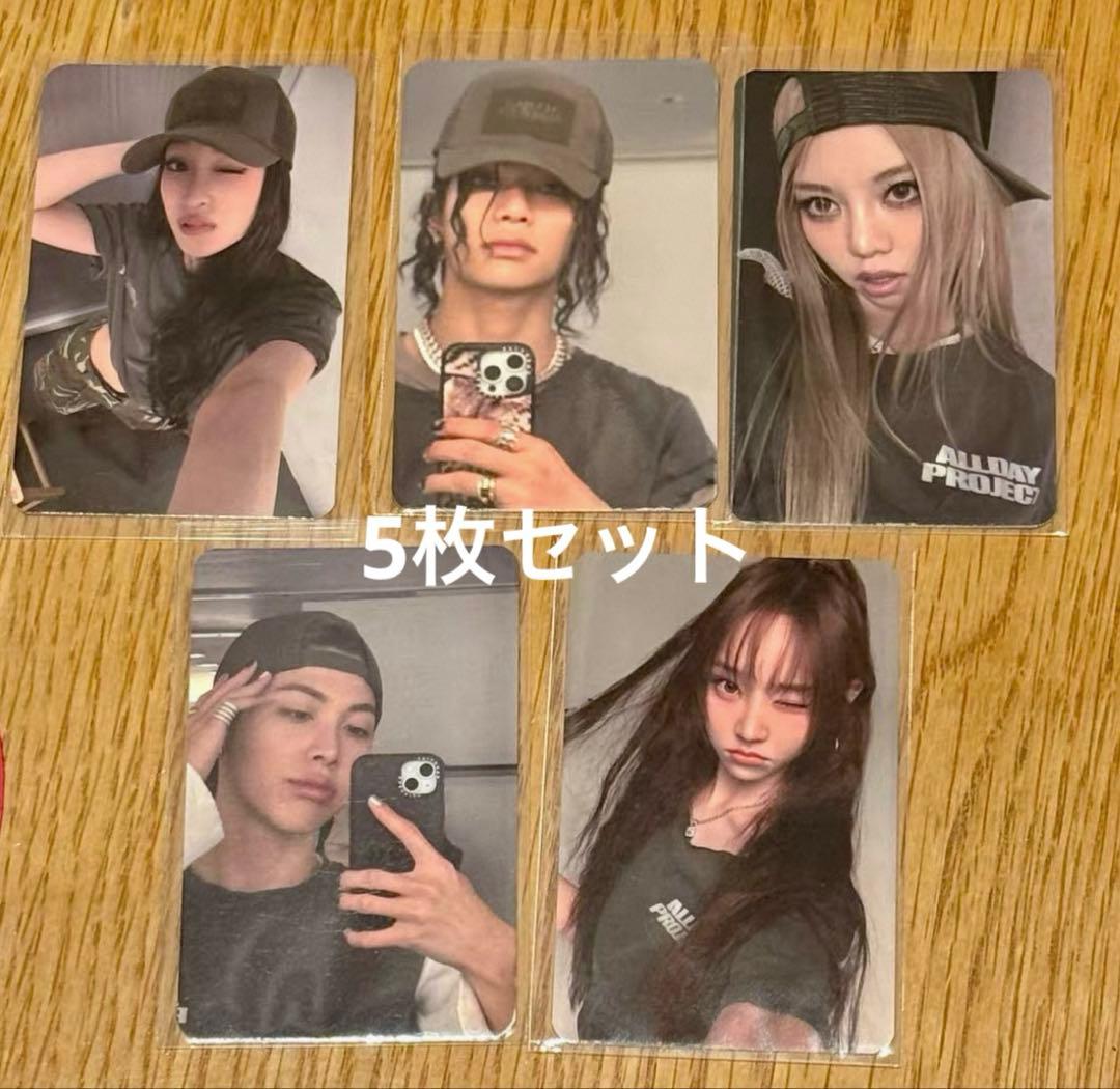 オルデプ ADP 1stEP ポップアップ キャップ トレカ 5枚セット