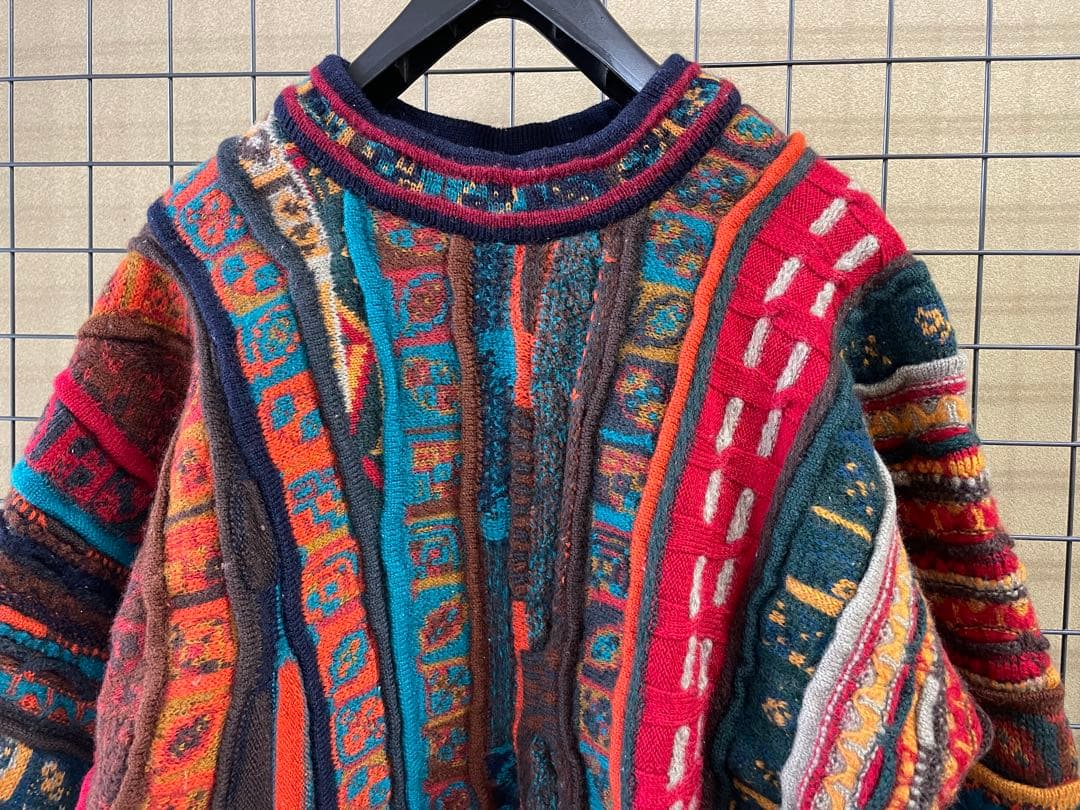 COOGI クージー 90s ビンテージ 3Dニット オーストラリア製 古着