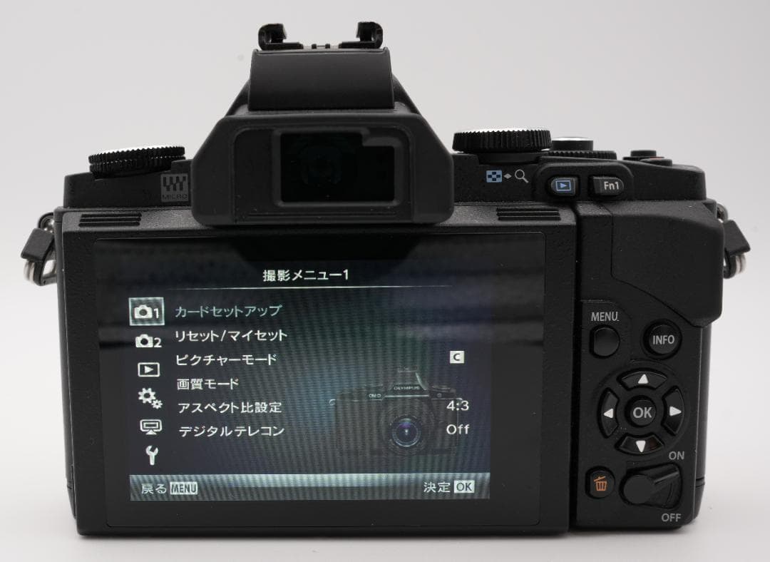 美品　OLYMPUS OM-D E-M5 ボディ 《ショット数5724》
