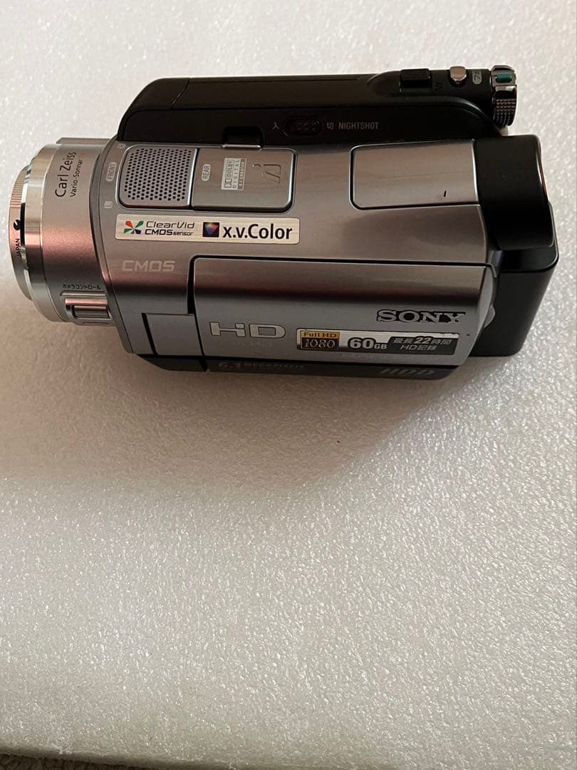 SONY CMOS HD ビデオカメラ HDD 20倍ズーム動作未確認です
