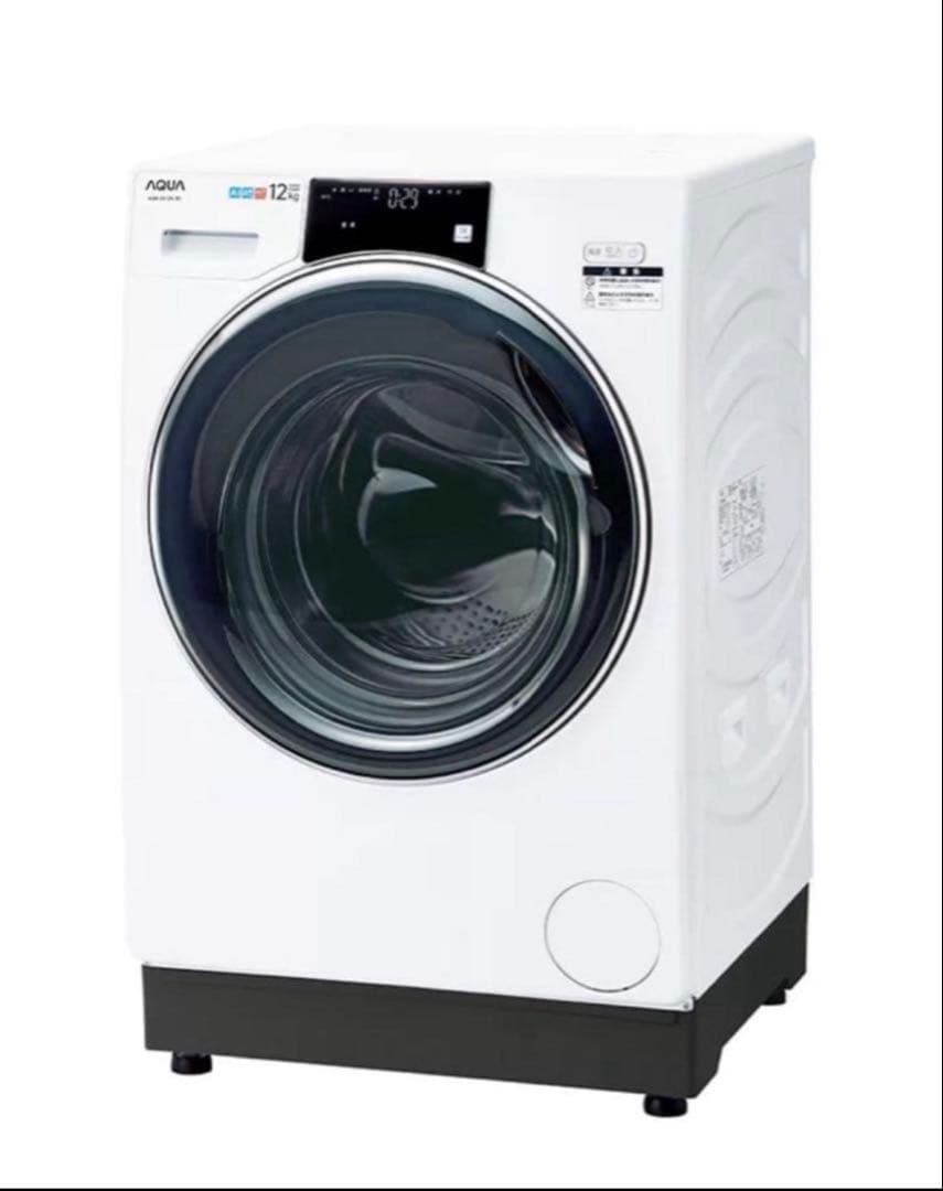 アクア ドラム式洗濯乾燥機 12kg6kg AQW-DX12N-W 2023年製