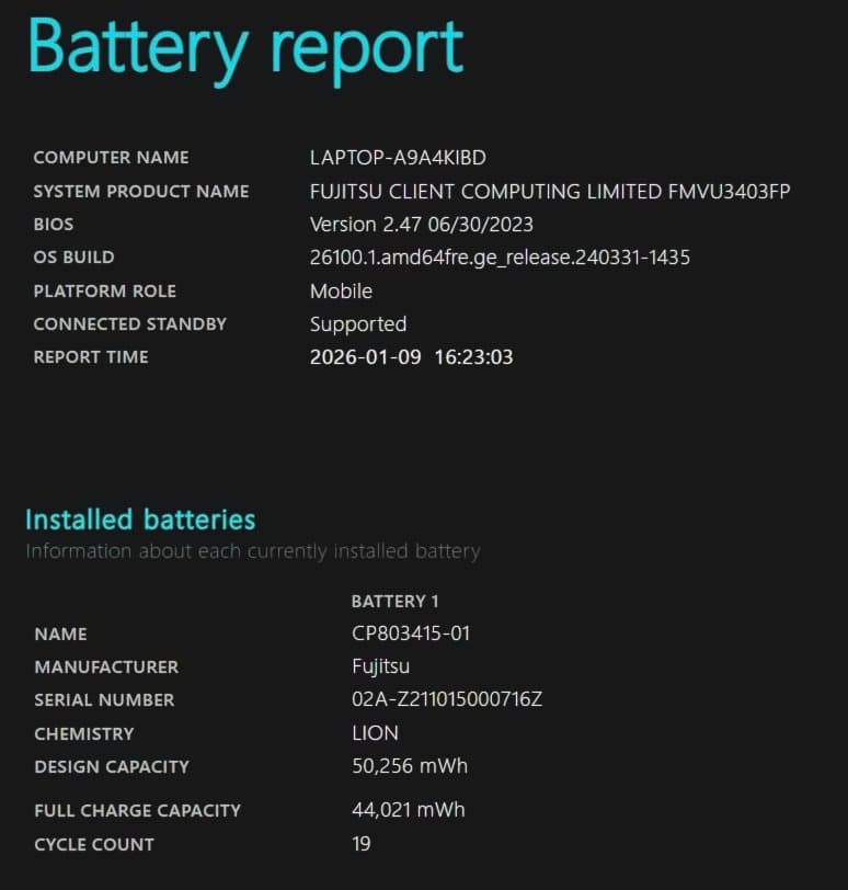 美品 富士通 高速パソコン i5第11世代 8GB SSD256GB カメラ付