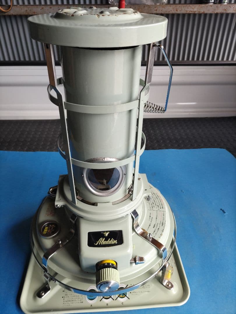 アラジンブルーフレームヒーターストーブ