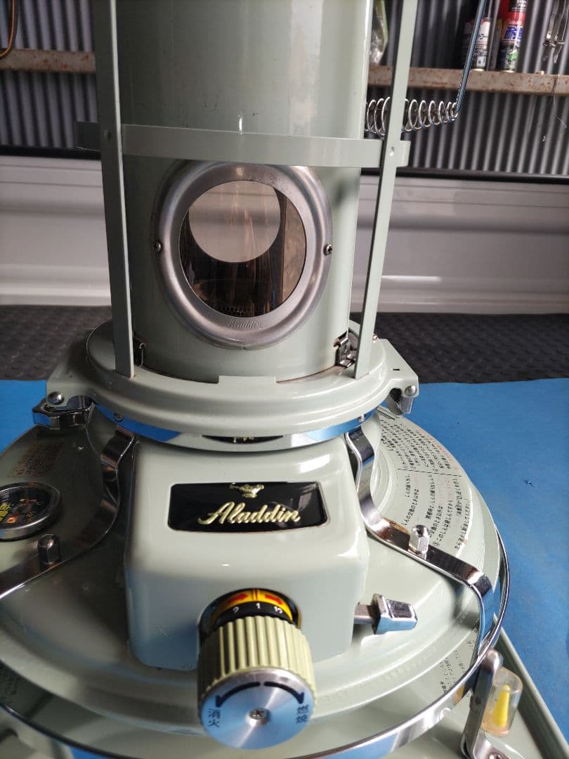 アラジンブルーフレームヒーターストーブ