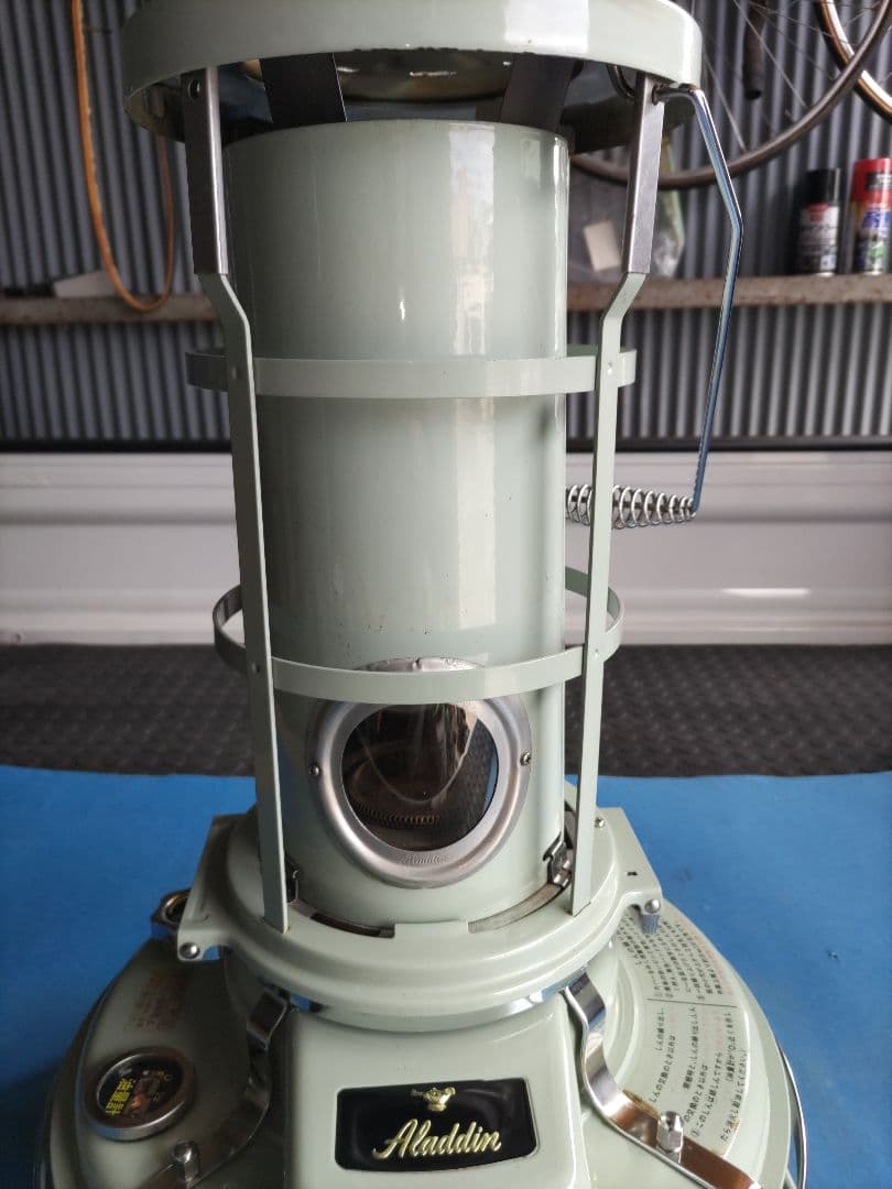 アラジンブルーフレームヒーターストーブ