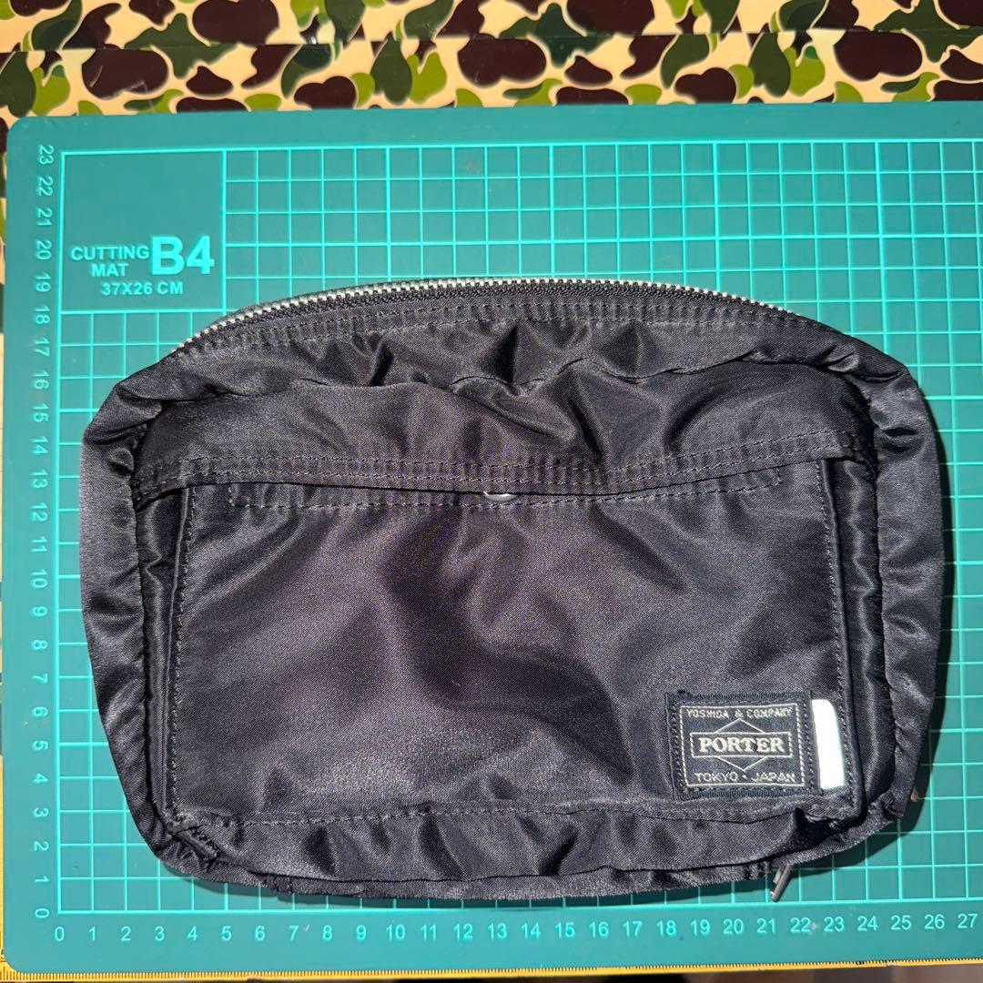 80周年限定 ポーター 資生堂 ポーチ タンカー 限定品