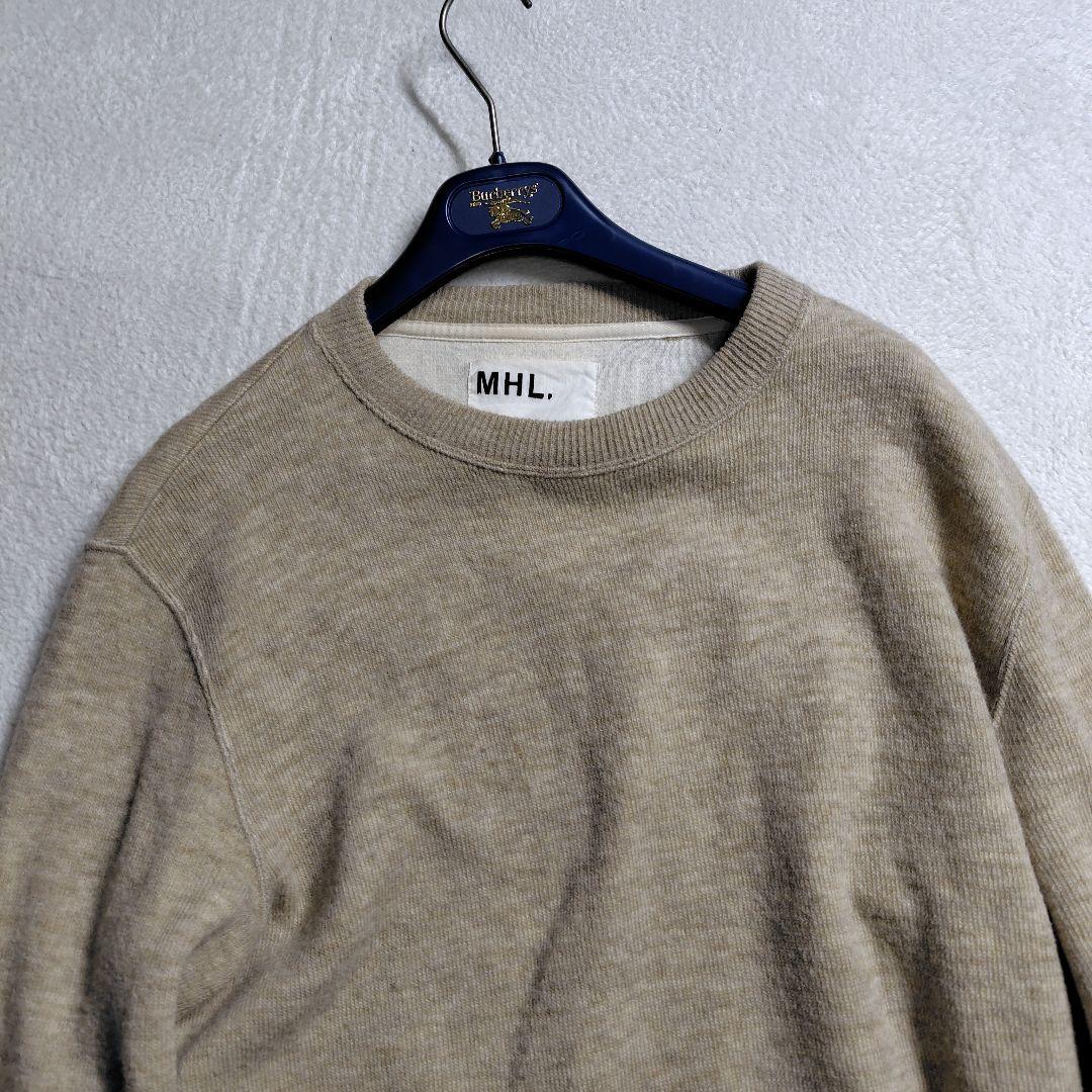 極美品　XL　近代モデル　マーガレットハウエル　ニット　ベージュ