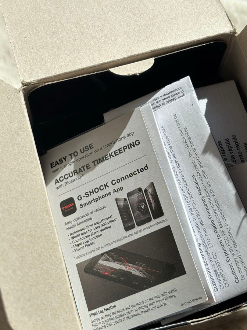 カシオCASIO G-SHOCK GR-B100（ケースあり)