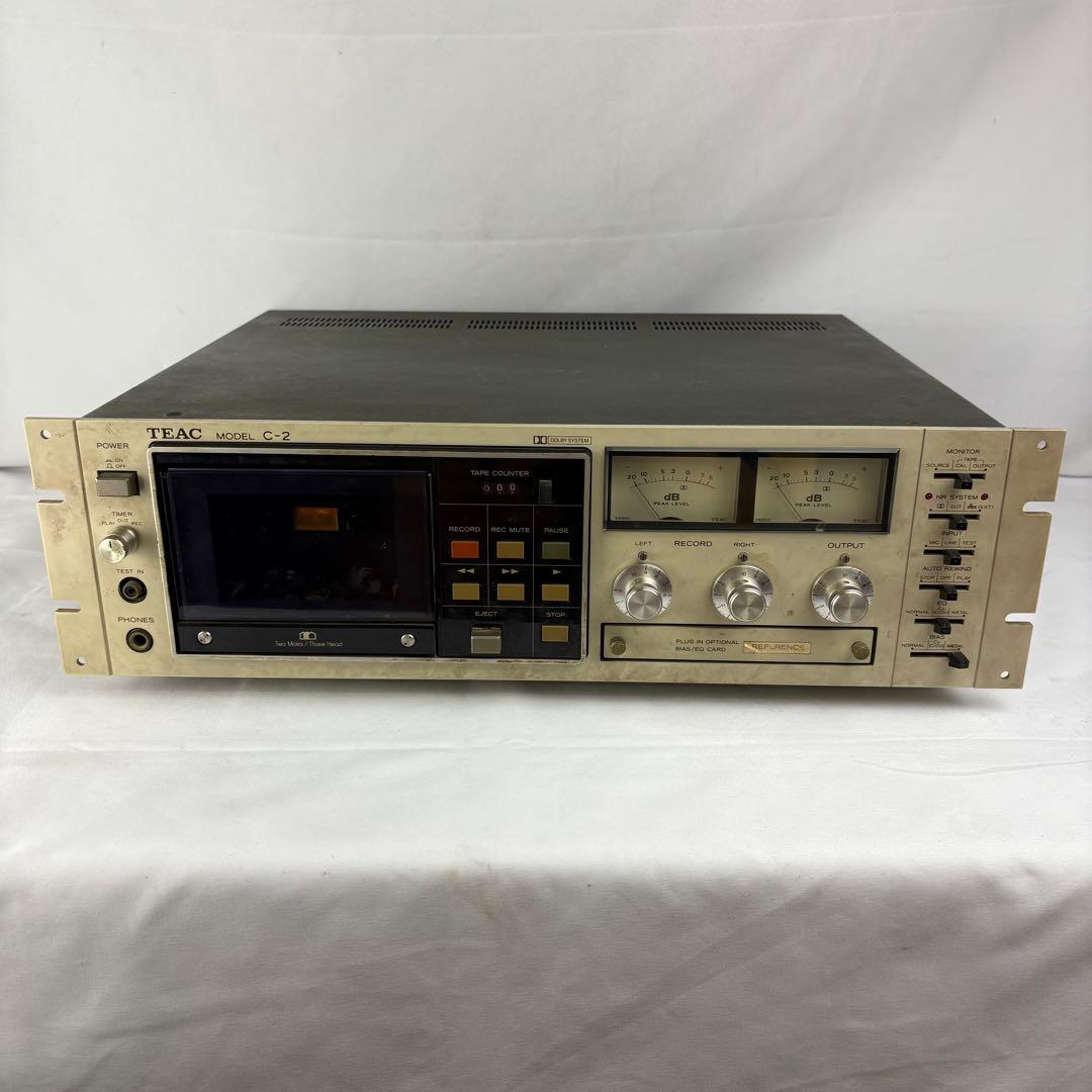TEAC C-2 ティアック カセットデッキ 箱付