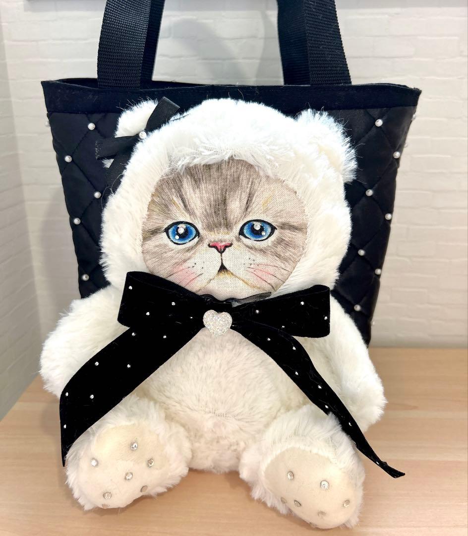 m*e様 コヤンイサムチョン ルミちゃん パールトートバッグ