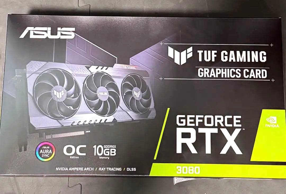 即発送★ASUS RTX 3080 10GB TUF Gaming エイスース