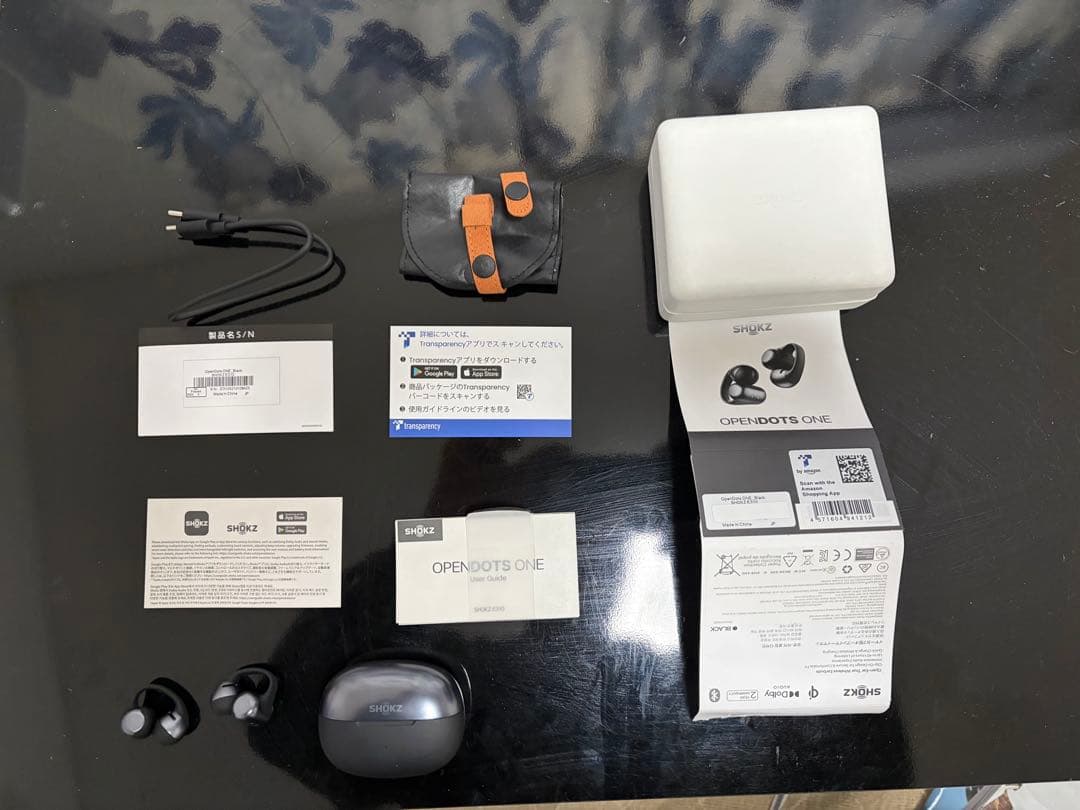 shokz OPENDOTS ONE ブラック