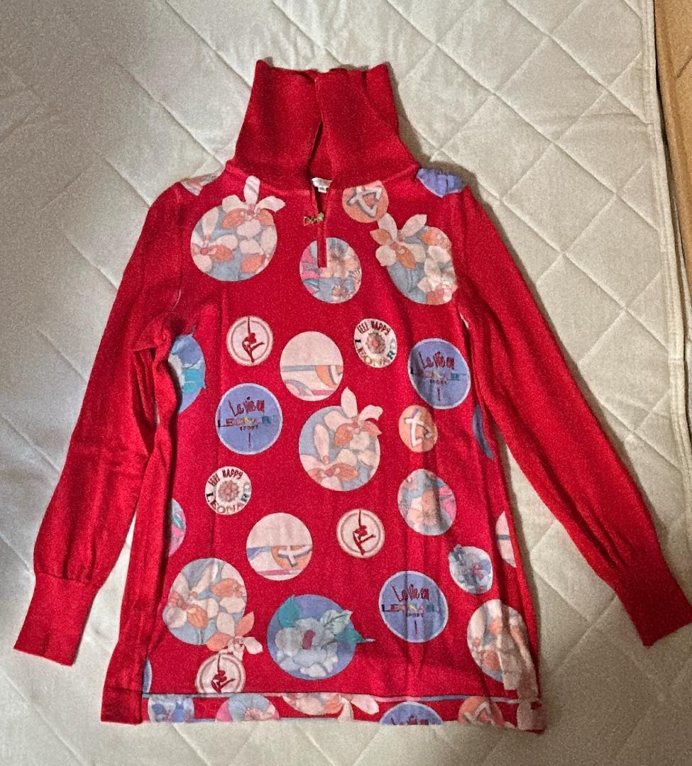 ⭐︎LEONARD SPORT⭐︎ 花柄ハイネックセーター 42