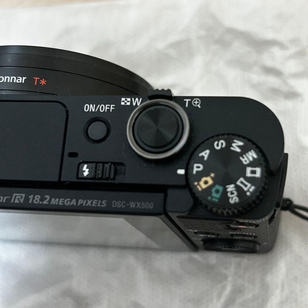【美品】SONY コンパクトデジタルカメラ DSC-WX500 サイバーショット