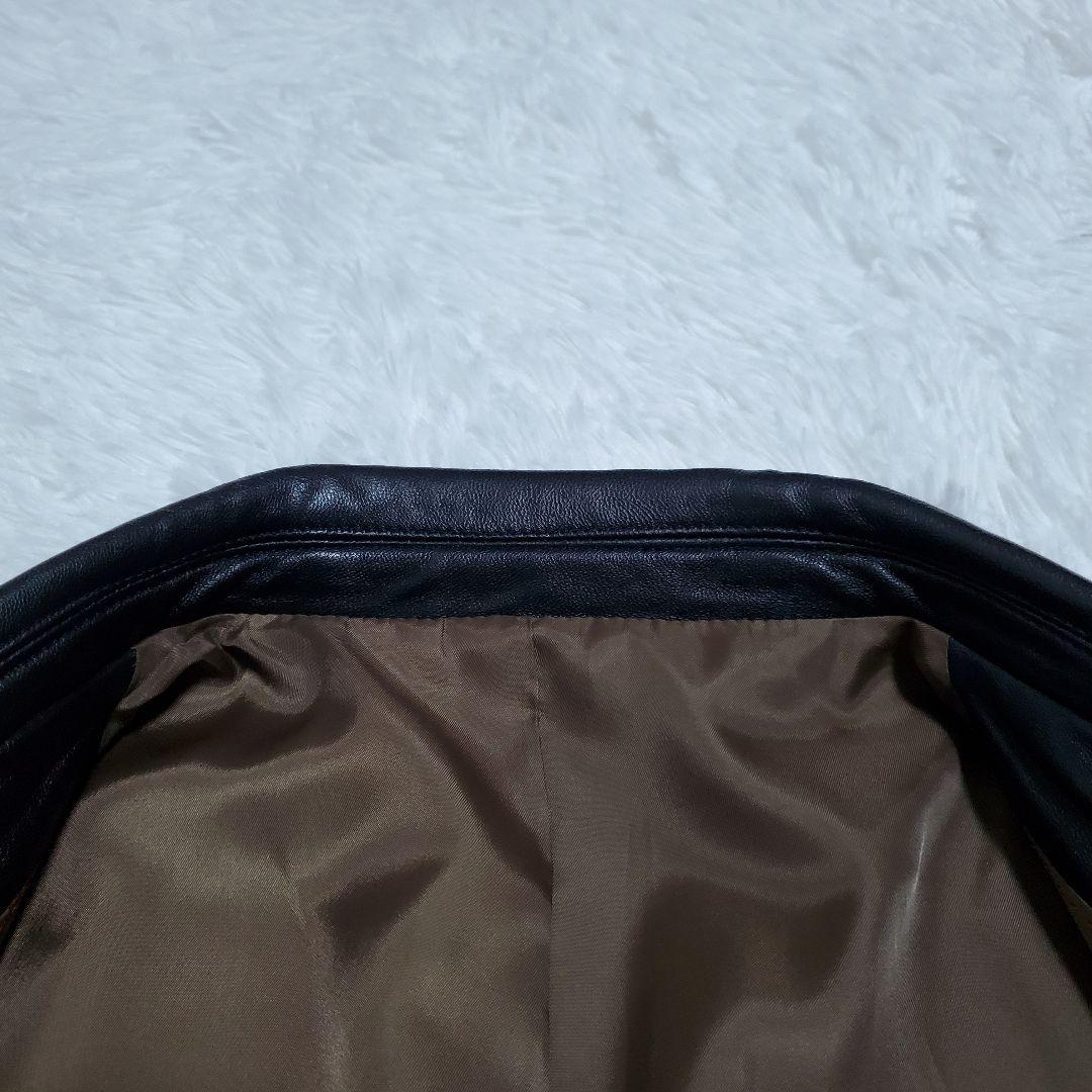 美品✨g-stage　ラムレザー　羊革　テーラードジャケット　aotake様