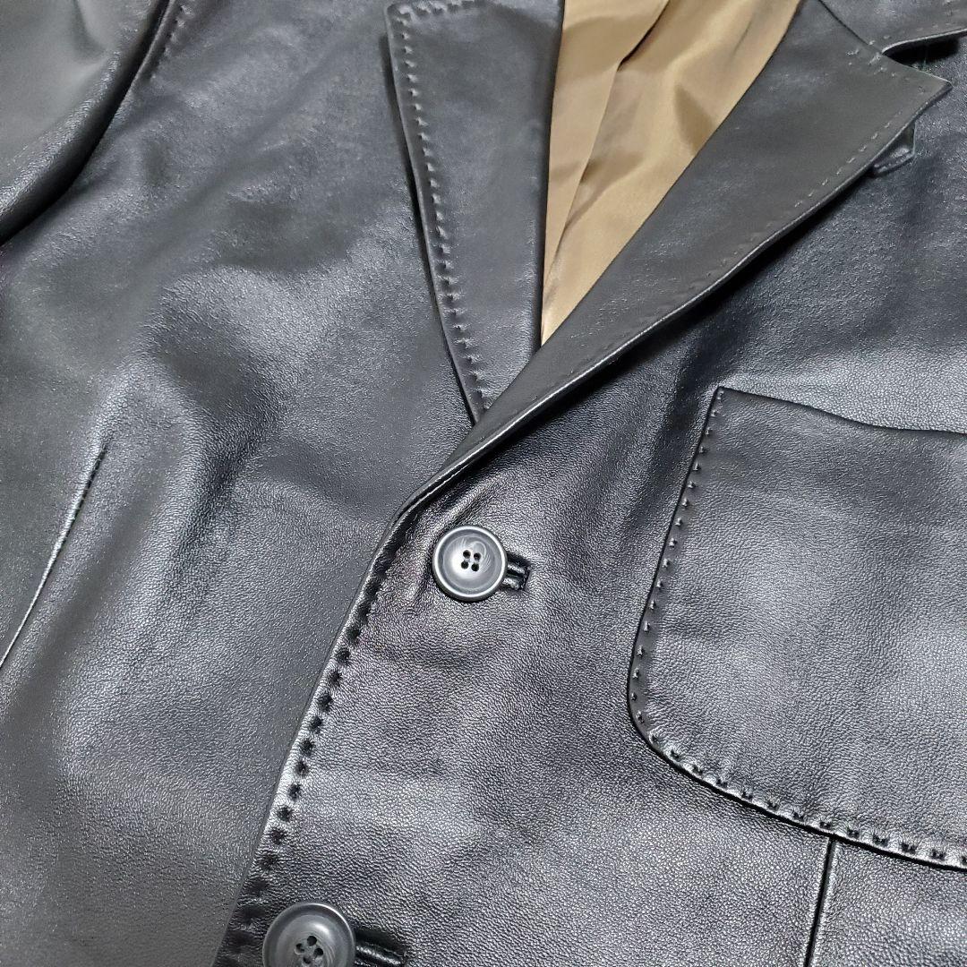美品✨g-stage　ラムレザー　羊革　テーラードジャケット　aotake様