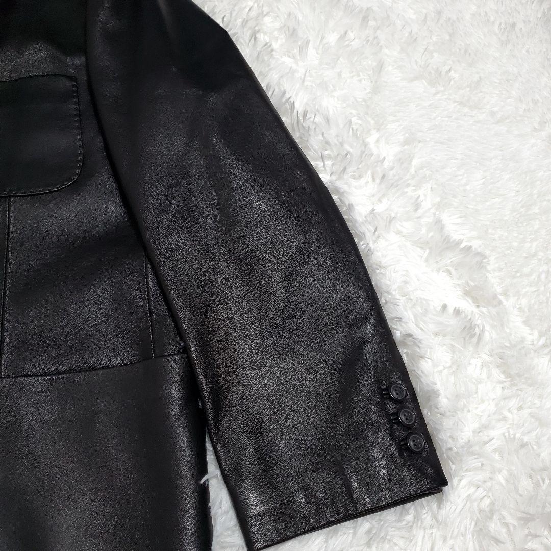 美品✨g-stage　ラムレザー　羊革　テーラードジャケット　aotake様