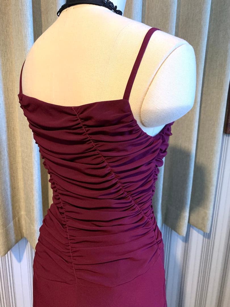 【メアリー】社交ダンス　パーティドレス　モダン　ラテン　タンゴ　ワンピース