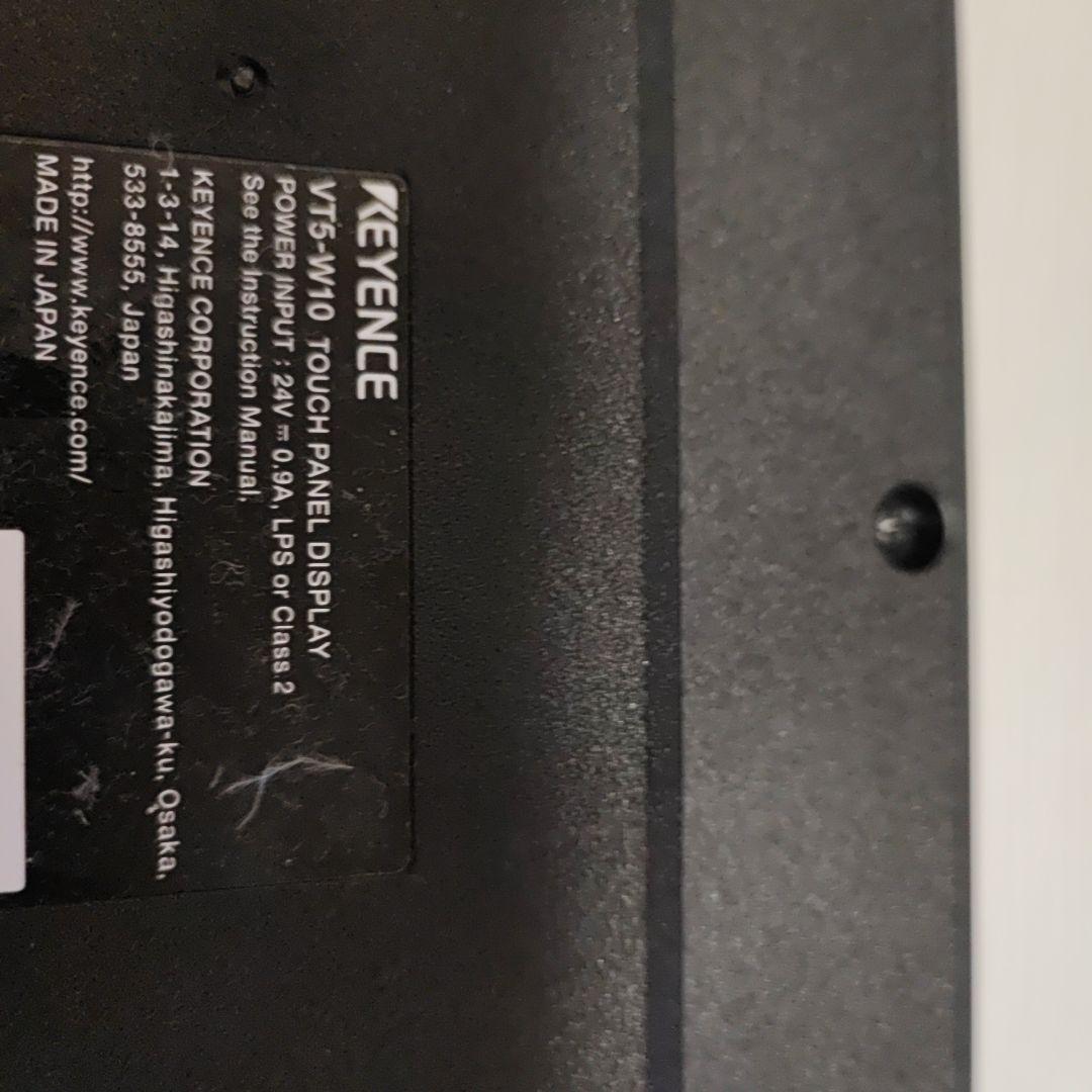 KEYENCE VT5-M10 タッチパネルディスプレイ