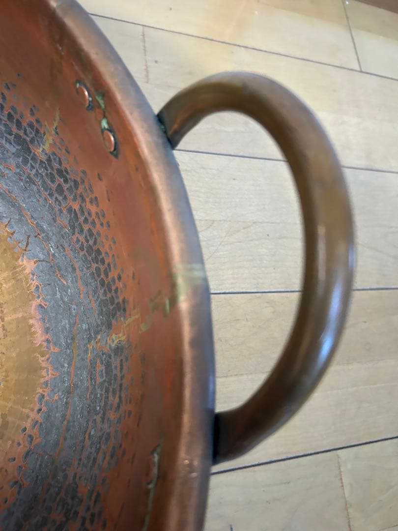 両手銅鍋 製菓用具 業務用 厨房用 洋菓子 和菓子