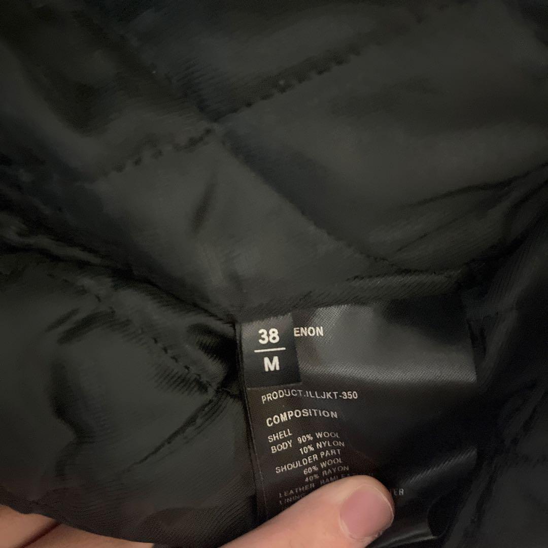 【希少】PHENOMENON 2012AW 袖レザー(羊革)スタジャン