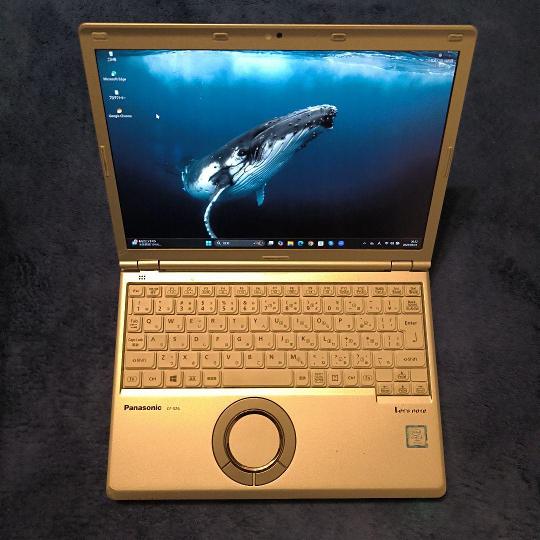 レッツノート パナソニック CF-SZ6 Win11 8GB SSD256GB