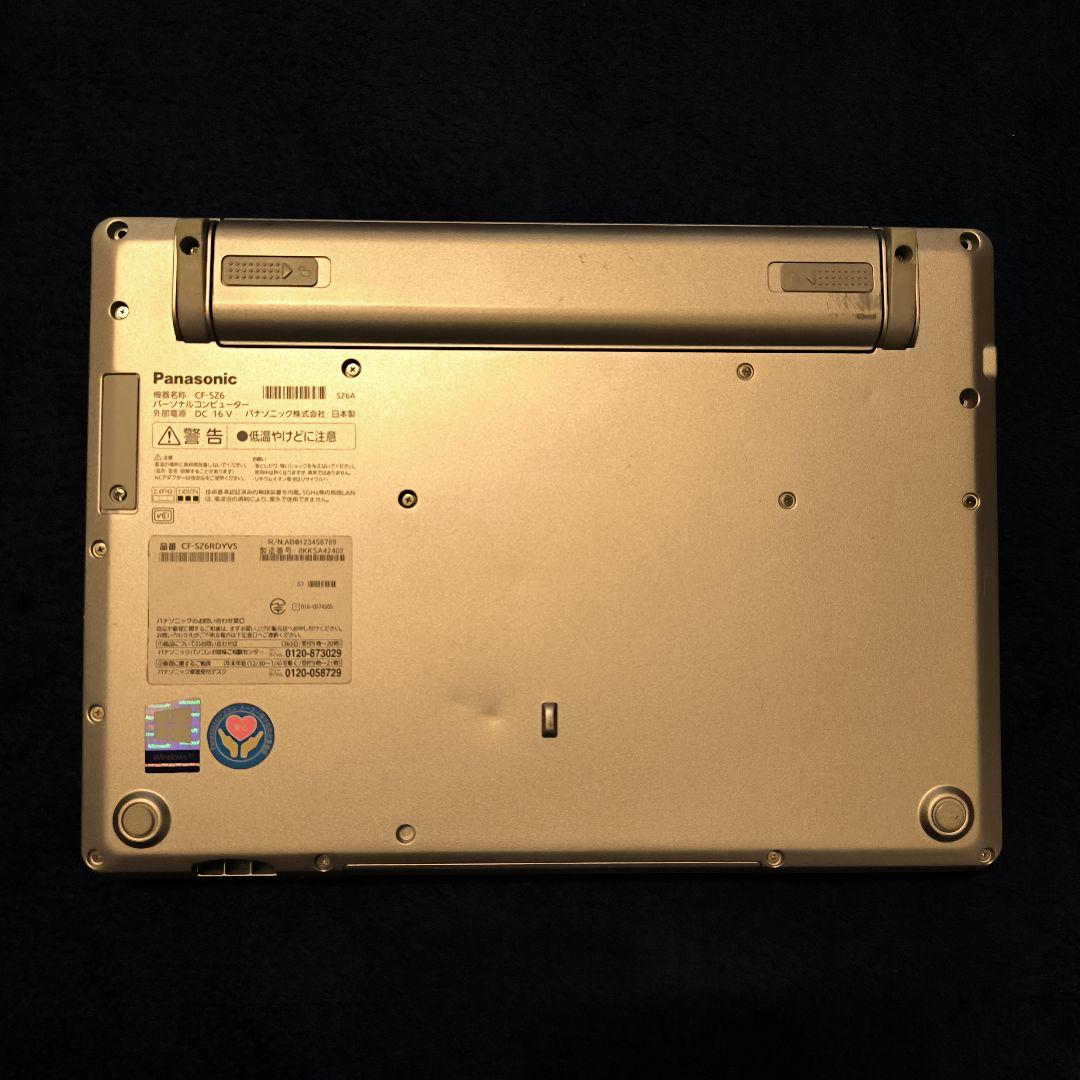 レッツノート パナソニック CF-SZ6 Win11 8GB SSD256GB
