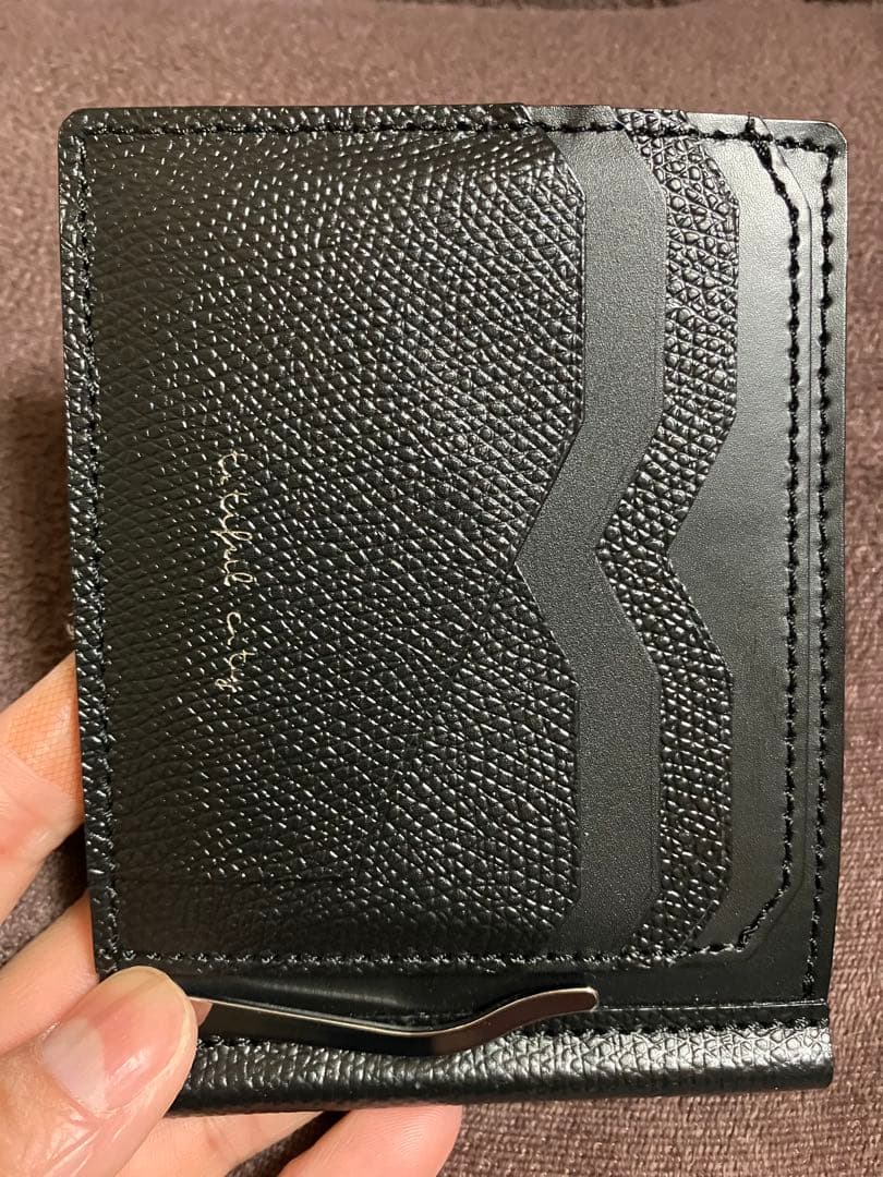 Arcaneuk（アルカヌーク）マネークリップLuca02 フレンチカーフレザー