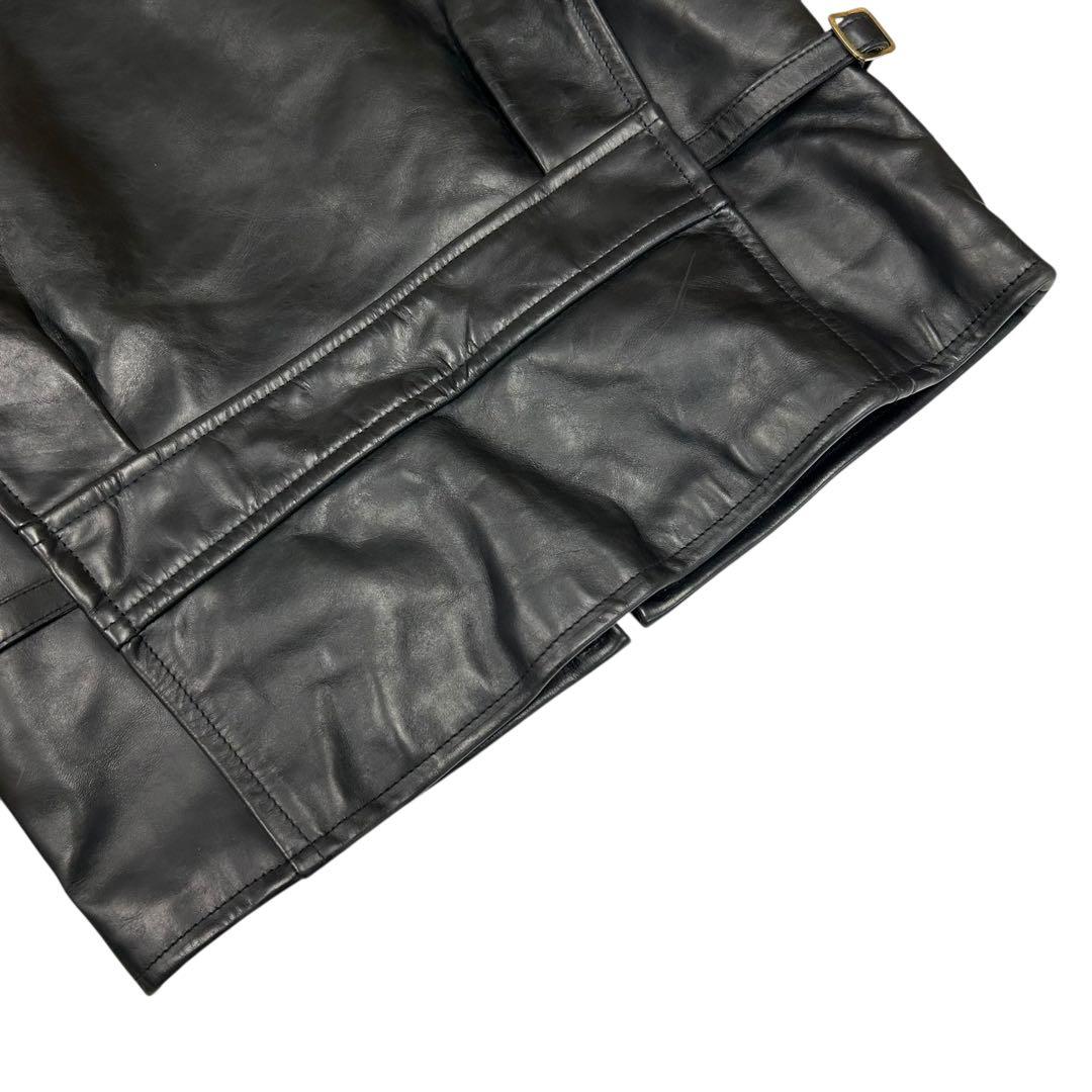 Indian インディアン シングルライダース レザー ステアハイド 38 韓国