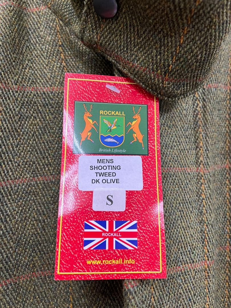 ROCKALL TWEED SHOORTING JACKET Sサイズ